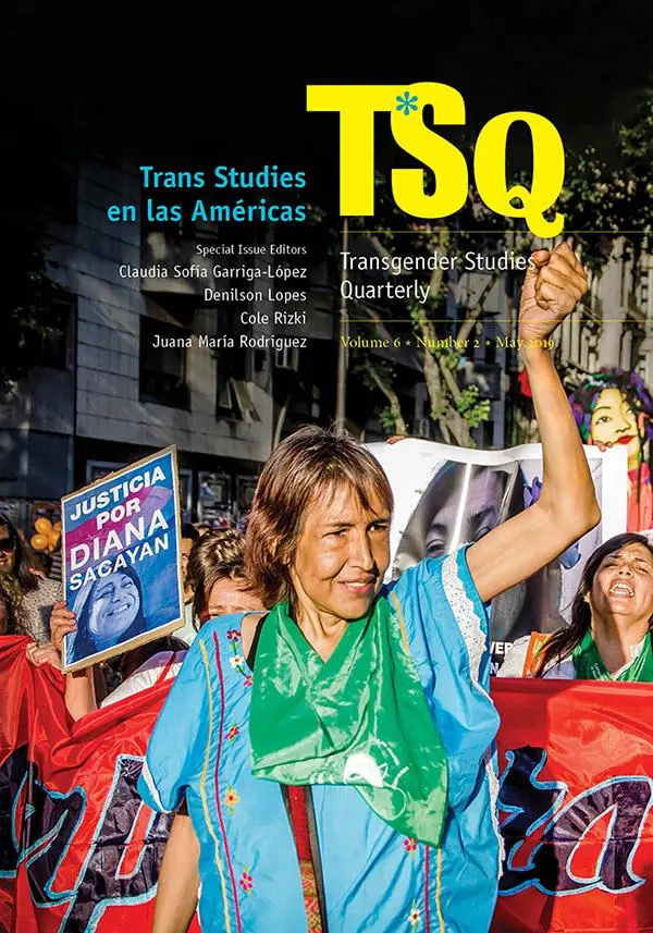Cover: 9781478004998 | Trans Studies En Las Americas | Claudia Sofia Garriga-López (u. a.)