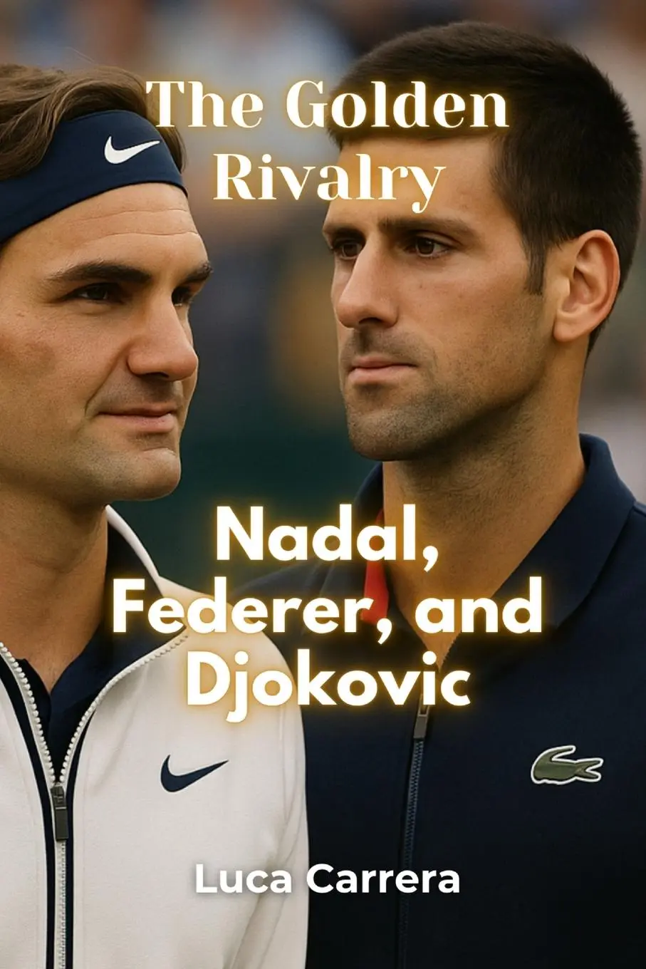 Cover: 9781923504998 | The Golden Rivalry | Nadal, Federer, and Djokovic | Luca Carrera