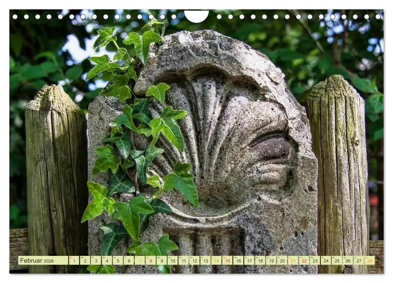 Bild: 9783516034998 | Jakobsweg - pilgern auf dem Camino de Santiago (Wandkalender 2026...