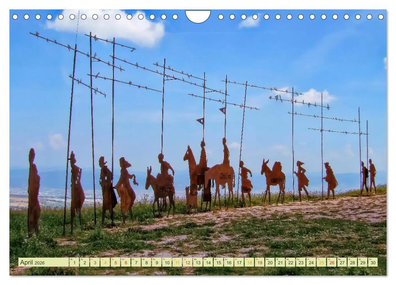 Bild: 9783516034998 | Jakobsweg - pilgern auf dem Camino de Santiago (Wandkalender 2026...
