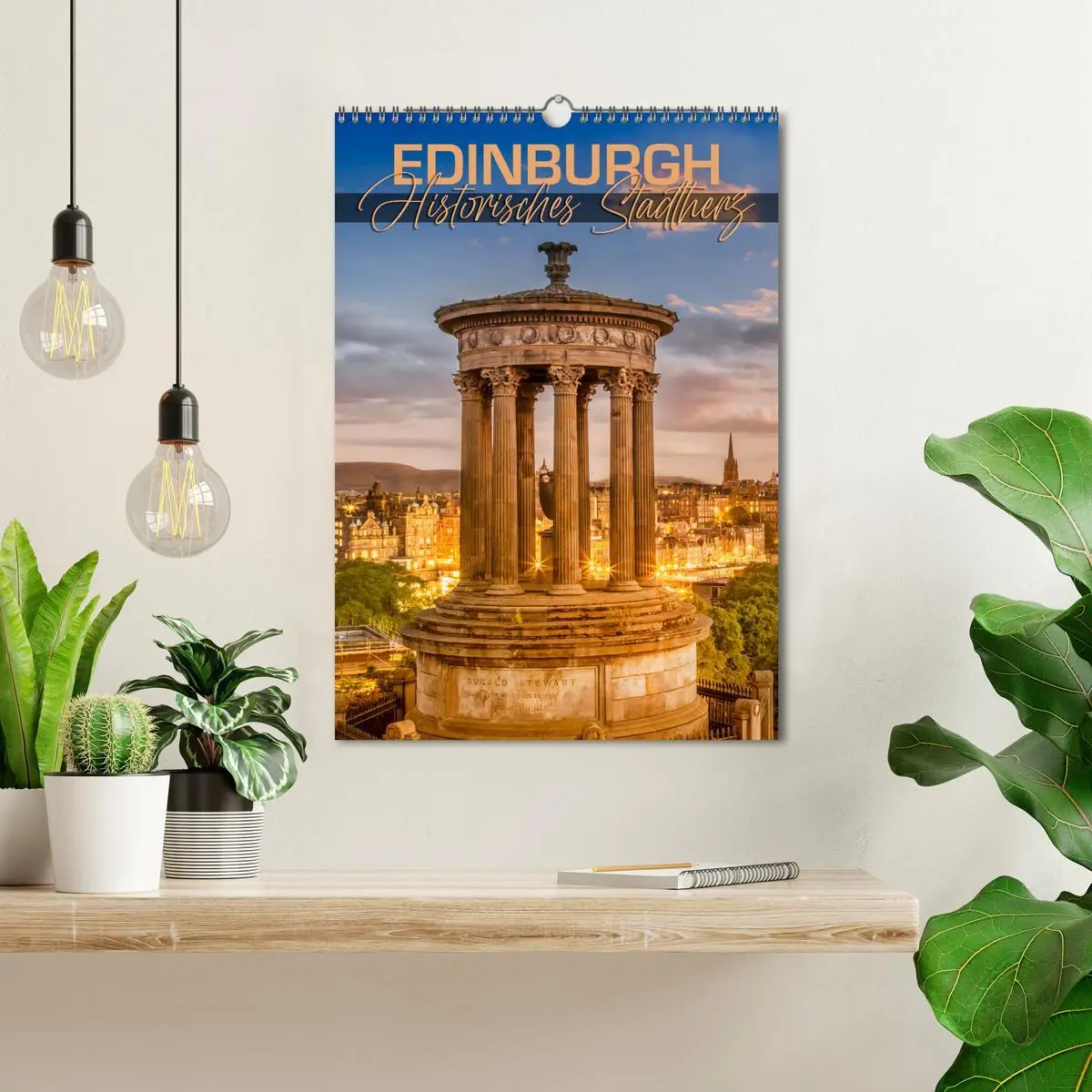 Bild: 9783516344998 | EDINBURGH Historisches Stadtherz (Wandkalender 2026 DIN A3 hoch),...