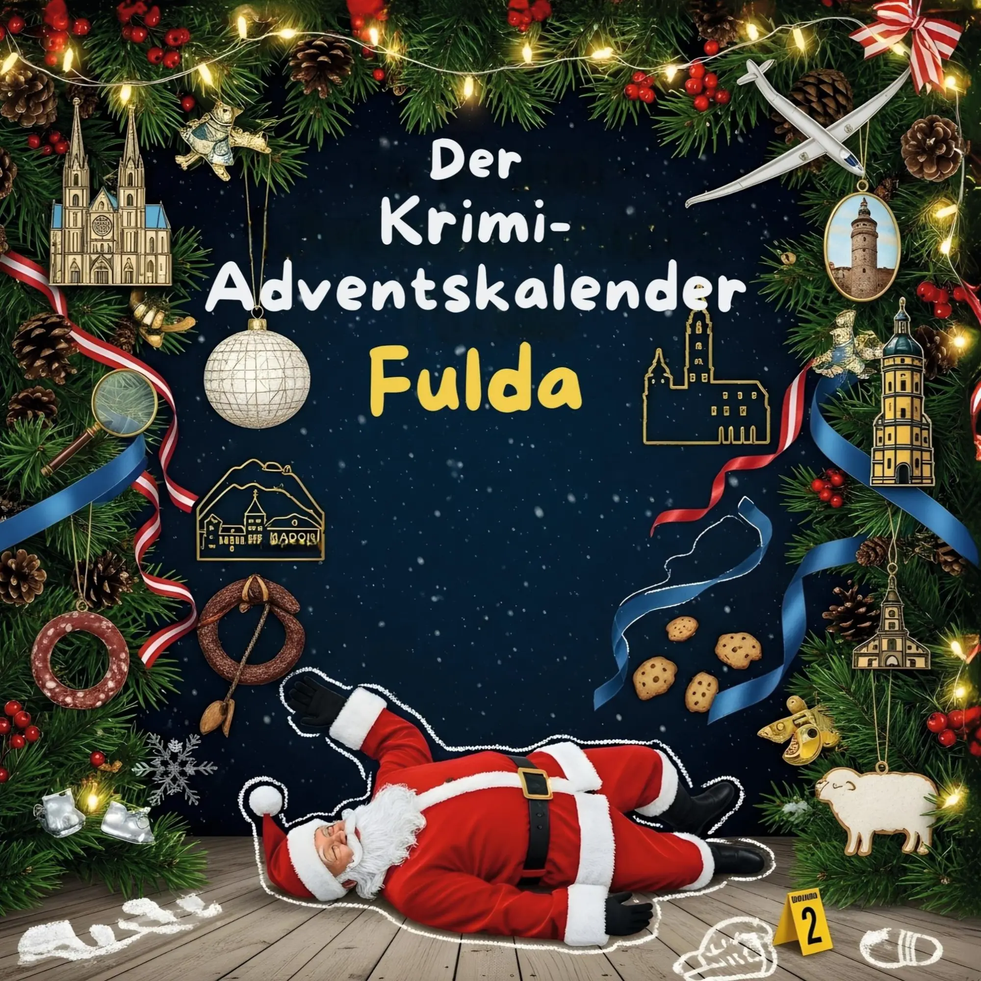 Cover: 9783695304998 | Der Krimi-Adventskalender Fulda | Mordsverdächtig in 24 Akten | Koch