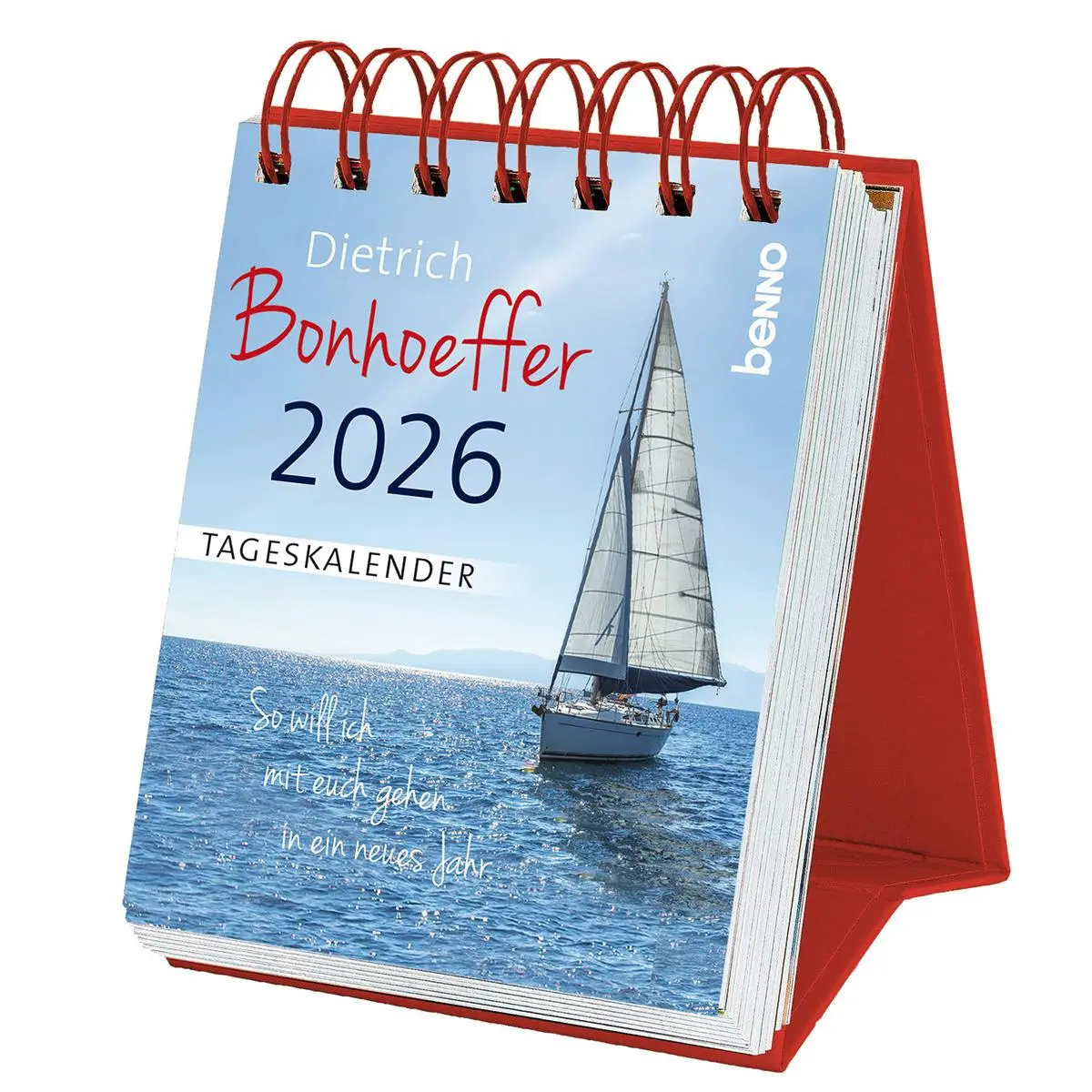 Cover: 9783746264998 | Dietrich Bonhoeffer Tageskalender 2026 | Kalender | Spiralbindung