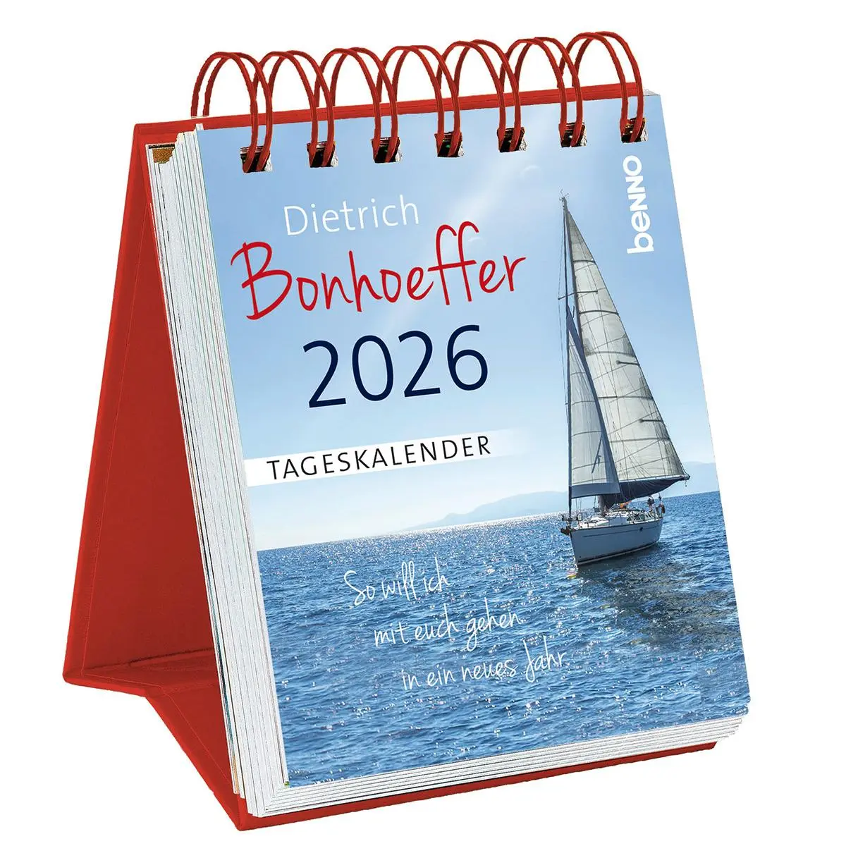 Bild: 9783746264998 | Dietrich Bonhoeffer Tageskalender 2026 | Kalender | Spiralbindung