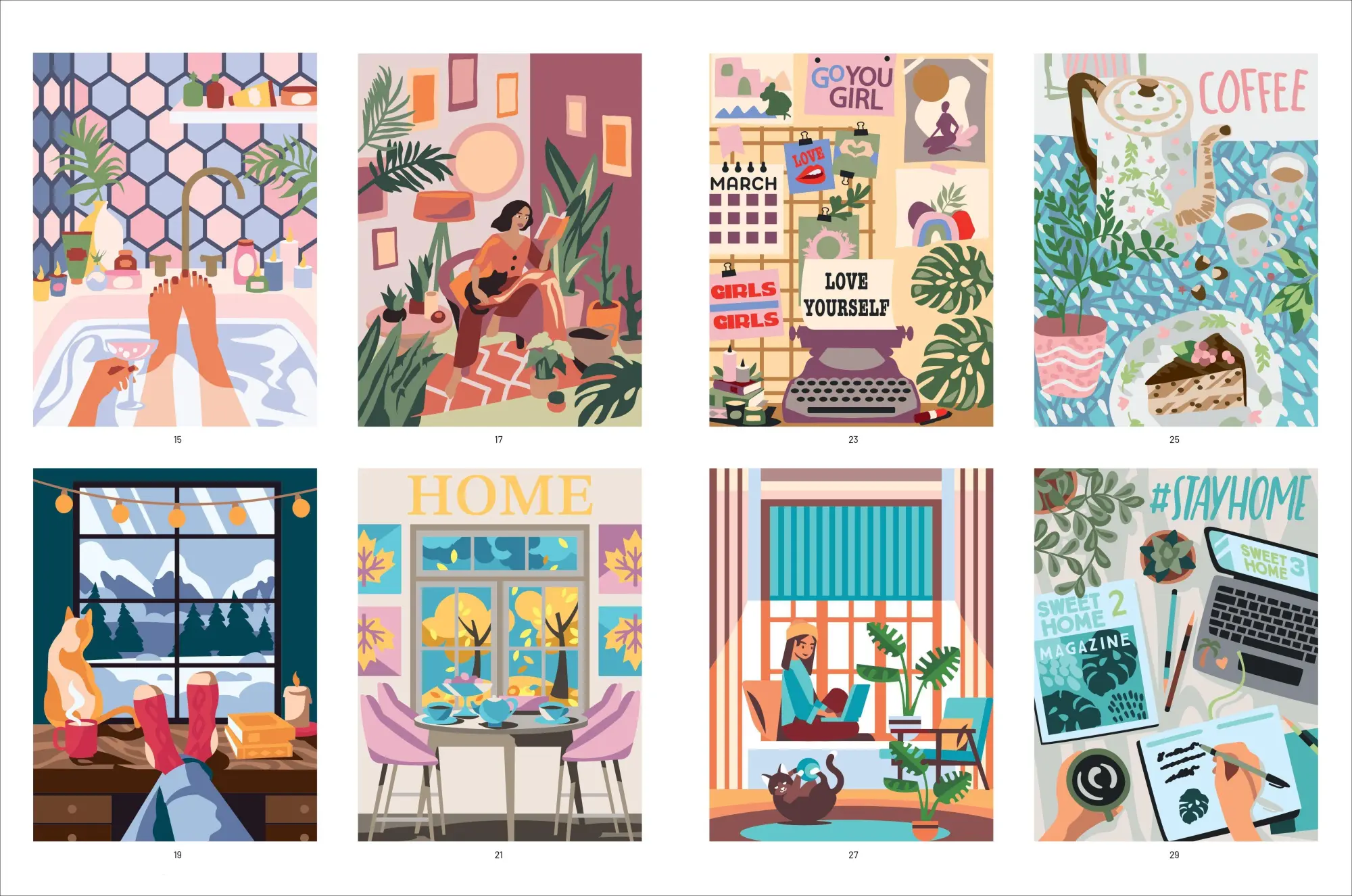 Bild: 9783862304998 | Malen nach Zahlen: Cosy Places | Taschenbuch | 96 S. | Deutsch | 2026