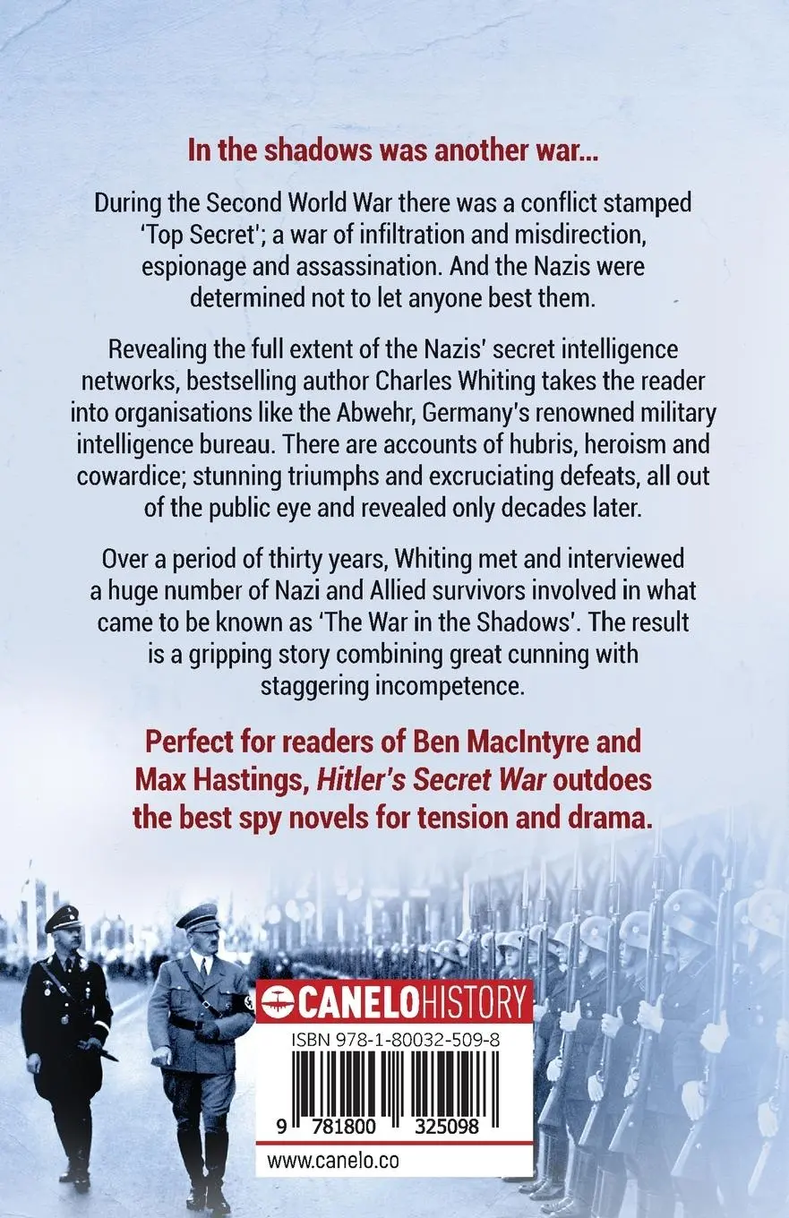 Rückseite: 9781800325098 | Hitler's Secret War | The Nazi Espionage Campaign Against the Allies