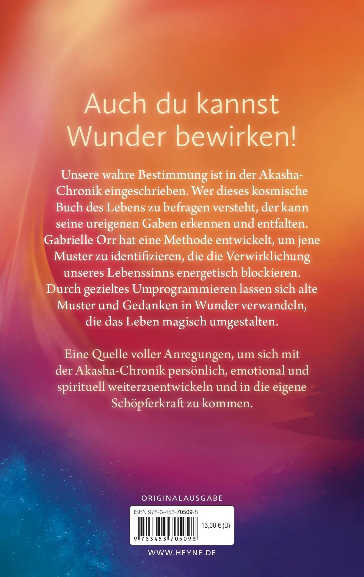 Bild: 9783453705098 | Lass Wunder geschehen | Gabrielle Orr | Taschenbuch | 288 S. | Deutsch