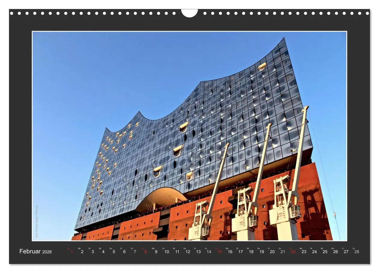 Bild: 9783457835098 | Die Elbphilharmonie Hamburg (Wandkalender 2026 DIN A3 quer),...