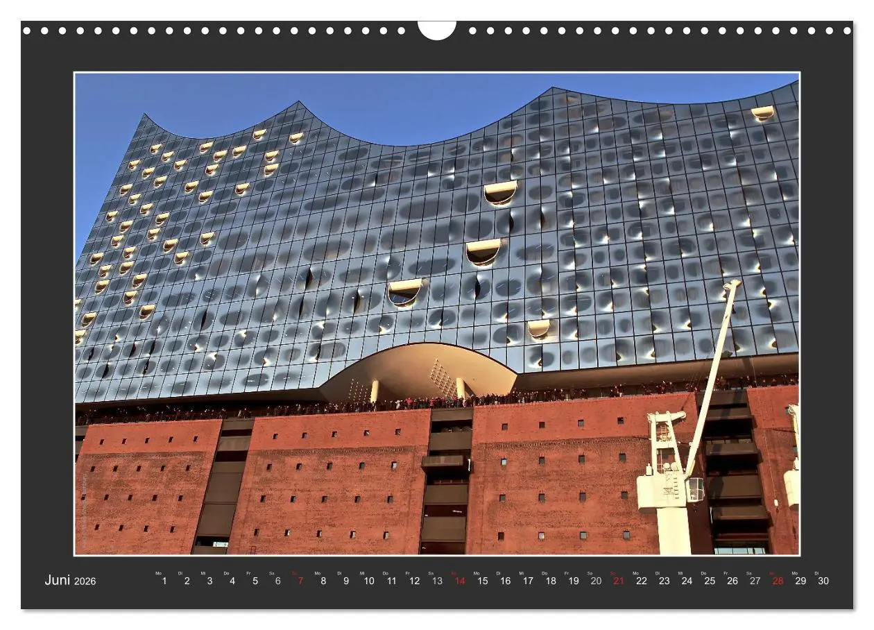 Bild: 9783457835098 | Die Elbphilharmonie Hamburg (Wandkalender 2026 DIN A3 quer),...