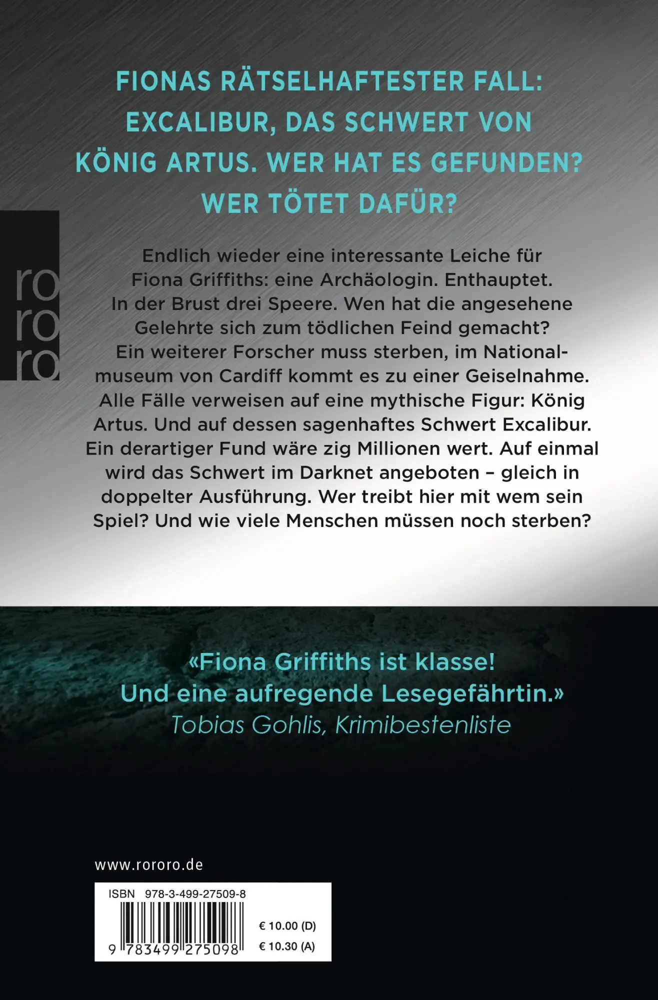 Rückseite: 9783499275098 | Fiona: Das tiefste Grab | Kriminalroman | Harry Bingham | Taschenbuch