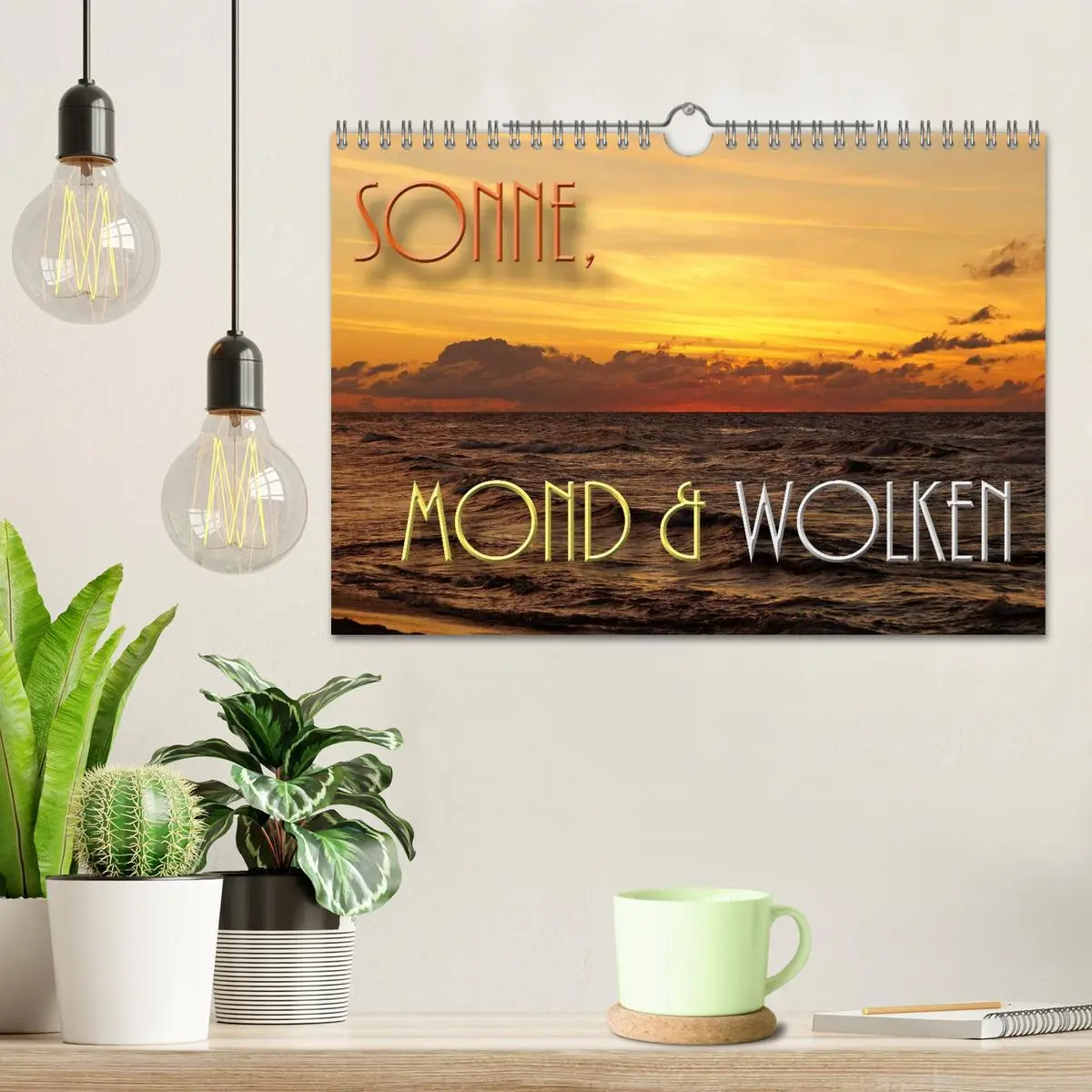Bild: 9783516235098 | Sonne, Mond und Wolken (Wandkalender 2026 DIN A4 quer), CALVENDO...