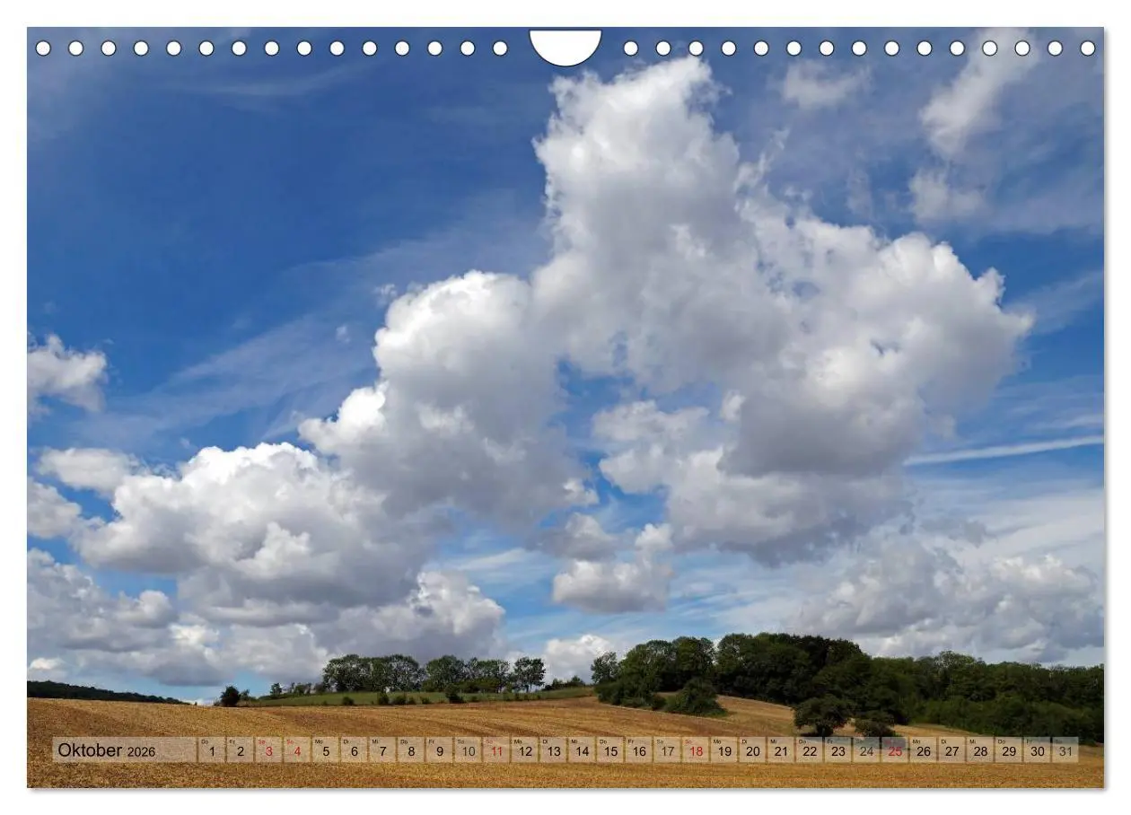 Bild: 9783516235098 | Sonne, Mond und Wolken (Wandkalender 2026 DIN A4 quer), CALVENDO...