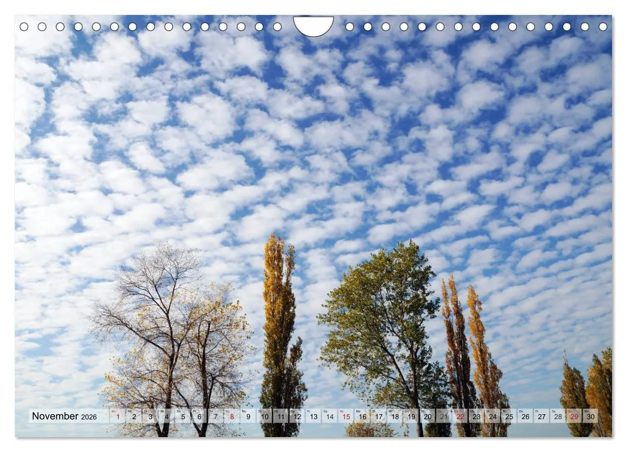 Bild: 9783516235098 | Sonne, Mond und Wolken (Wandkalender 2026 DIN A4 quer), CALVENDO...