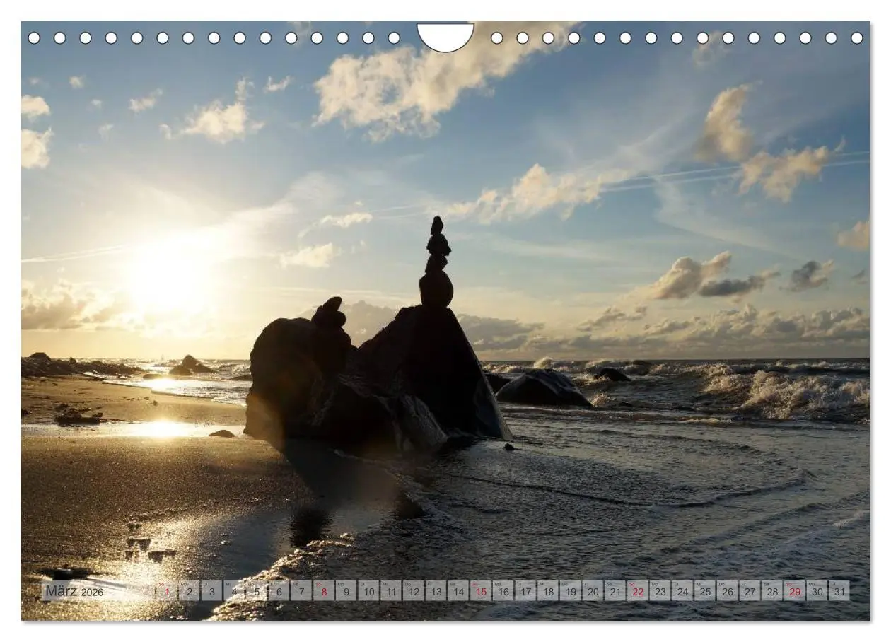 Bild: 9783516235098 | Sonne, Mond und Wolken (Wandkalender 2026 DIN A4 quer), CALVENDO...