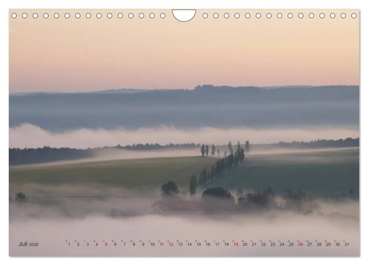 Bild: 9783516235098 | Sonne, Mond und Wolken (Wandkalender 2026 DIN A4 quer), CALVENDO...