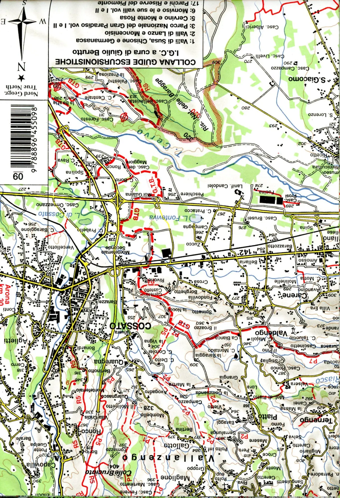 Bild: 9788896455098 | IGC Italien 1 : 50 000 Wanderkarte 9 Val d'Aosta | (Land-)Karte | 2011
