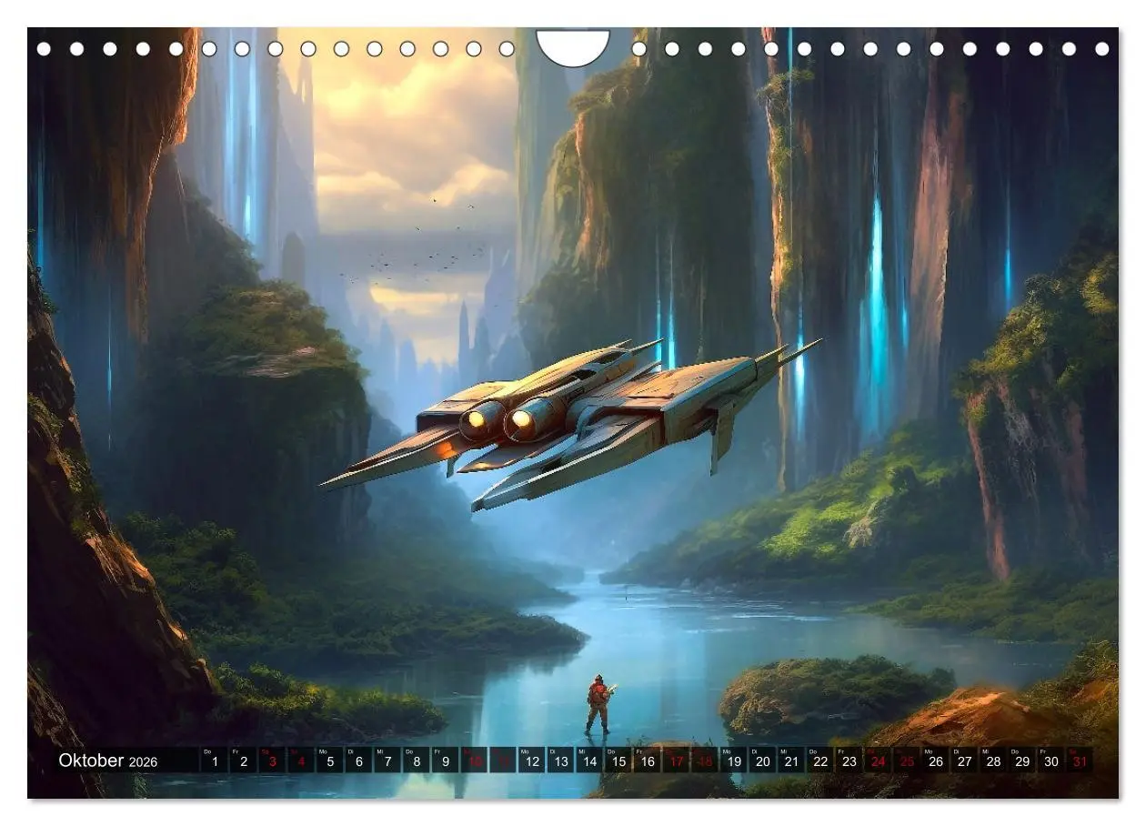 Bild: 9783457375198 | Nächster Halt Andromeda (Wandkalender 2026 DIN A4 quer), CALVENDO...