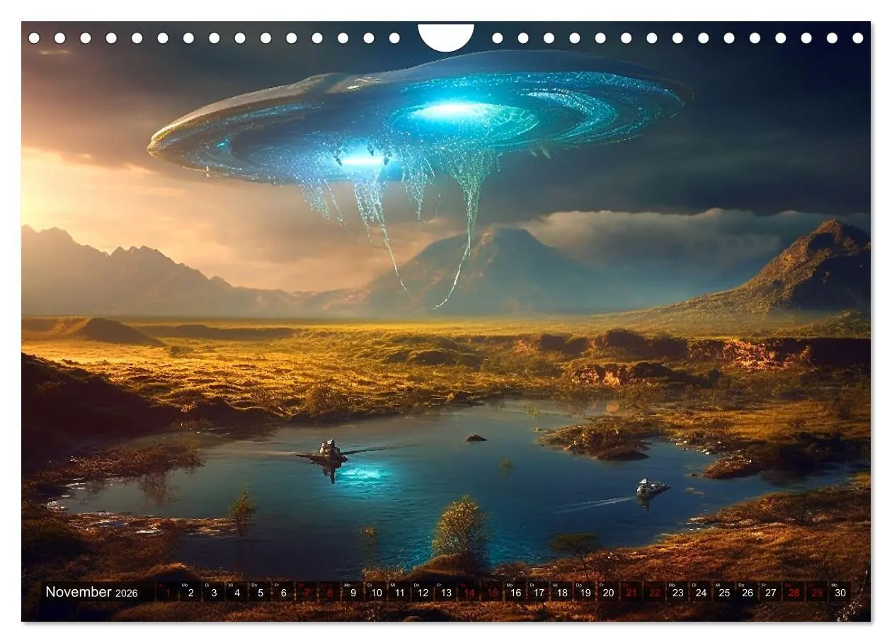 Bild: 9783457375198 | Nächster Halt Andromeda (Wandkalender 2026 DIN A4 quer), CALVENDO...