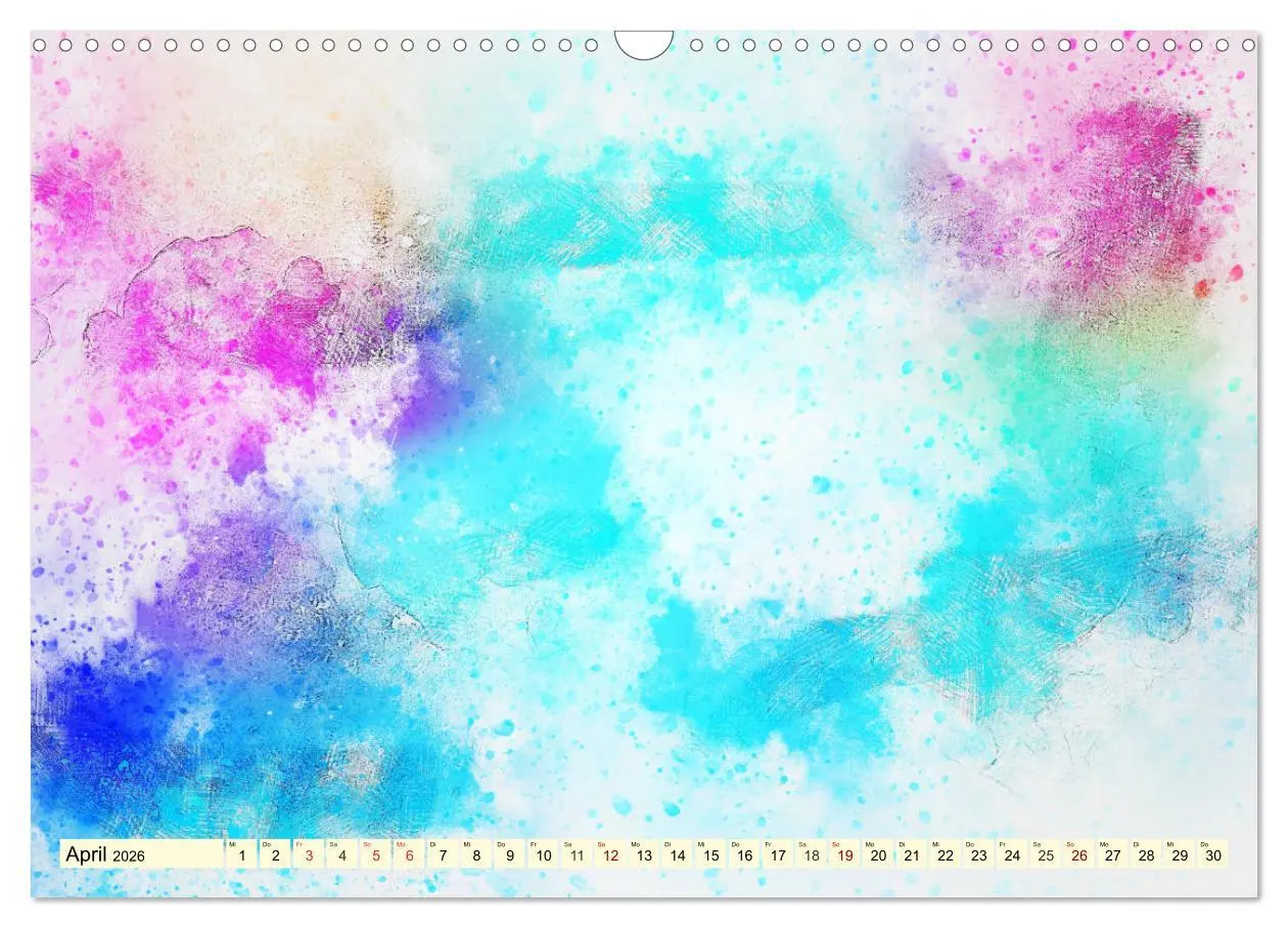 Bild: 9783457755198 | Kreativ-Kalender Aquarell. Bastelkalender zum Selbstgestalten...