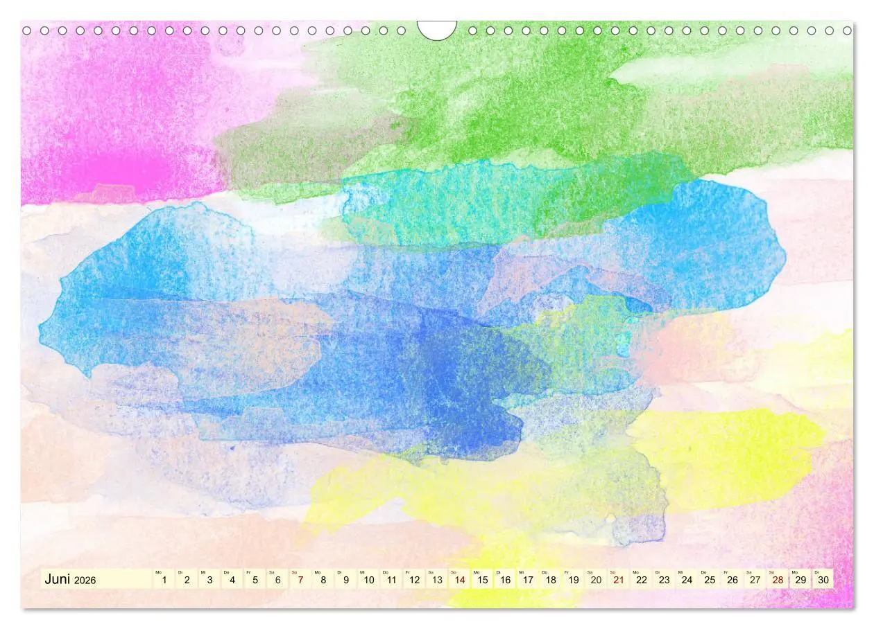 Bild: 9783457755198 | Kreativ-Kalender Aquarell. Bastelkalender zum Selbstgestalten...