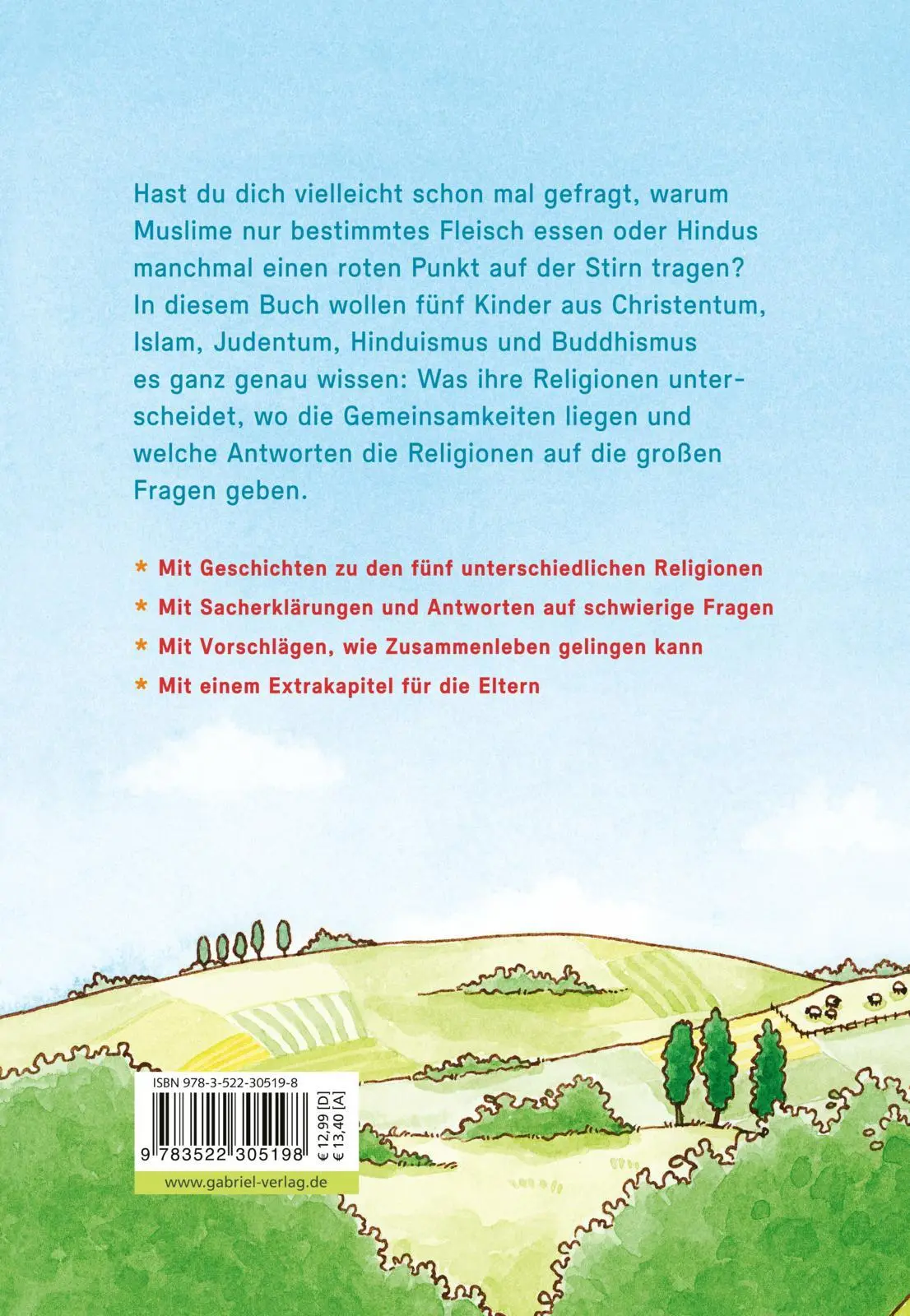 Rückseite: 9783522305198 | Wie ist das mit den Religionen? | Karlo Meyer (u. a.) | Buch | 144 S.