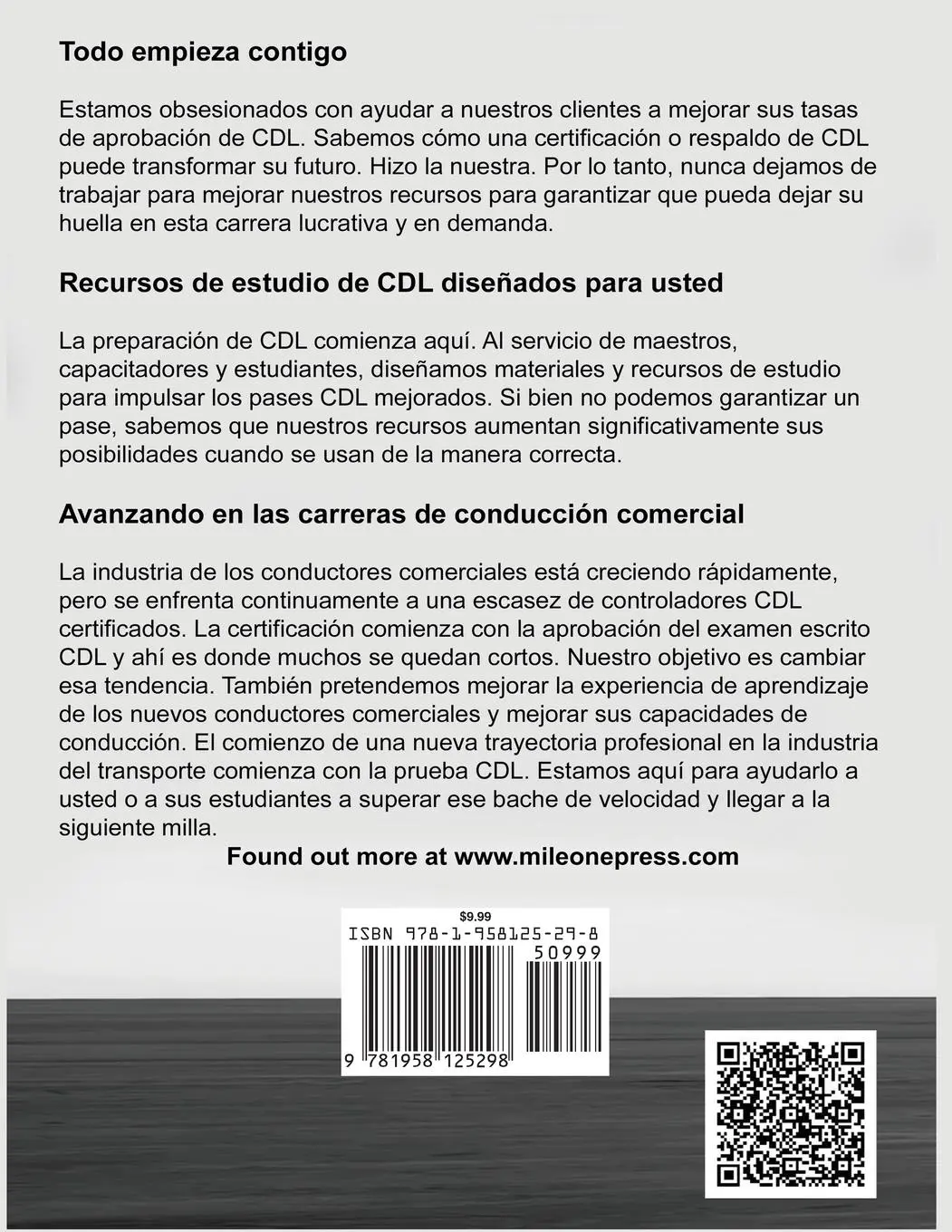 Rückseite: 9781958125298 | Examen de preparación para CDL | Endoso de doble remolque triple
