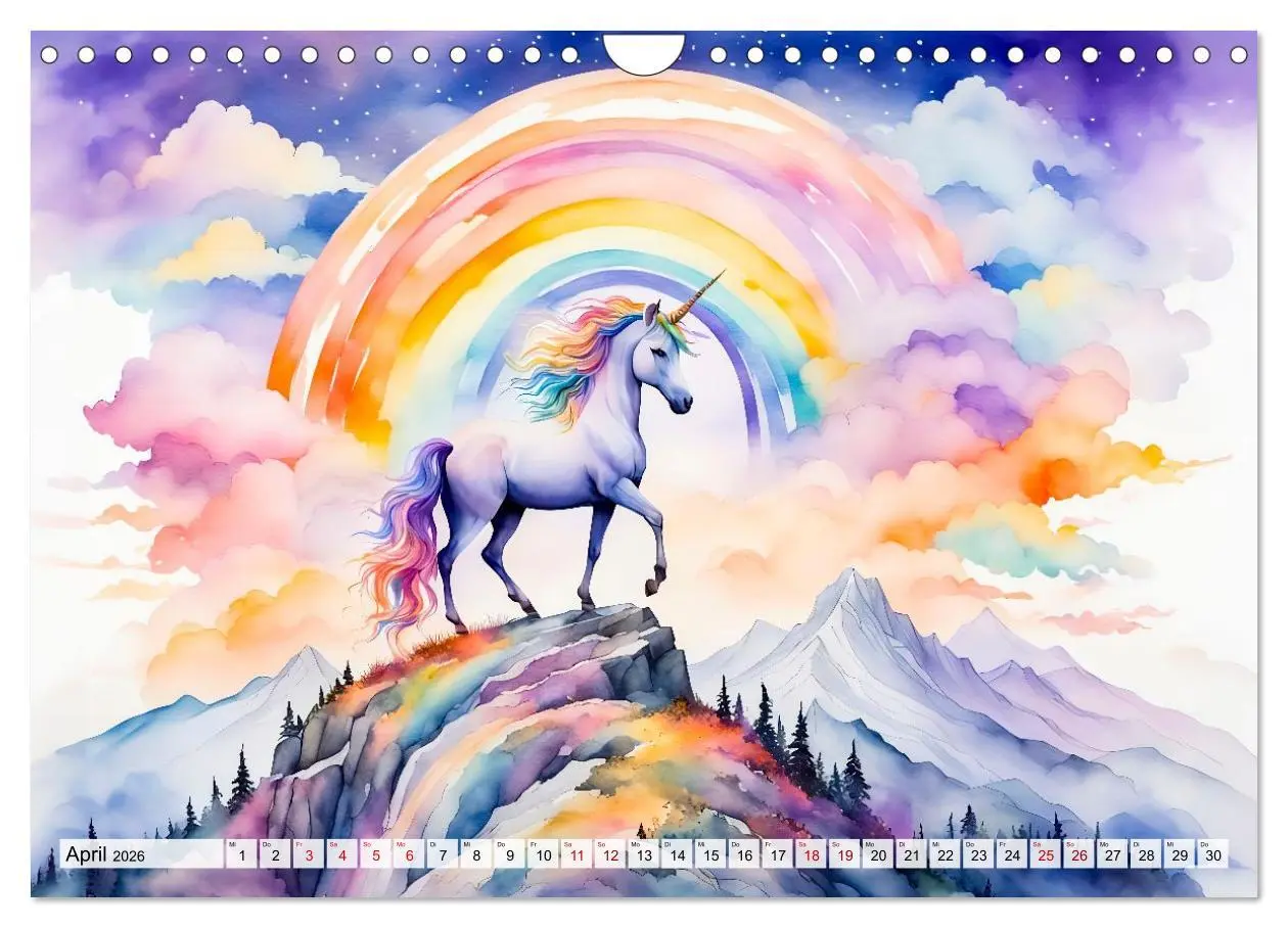 Bild: 9783457295298 | Magische Einhörner - Traumlandschaften unterm Regenbogen...