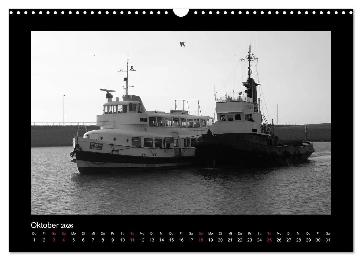 Bild: 9783516145298 | Alte Schiffe (Wandkalender 2026 DIN A3 quer), CALVENDO Monatskalender