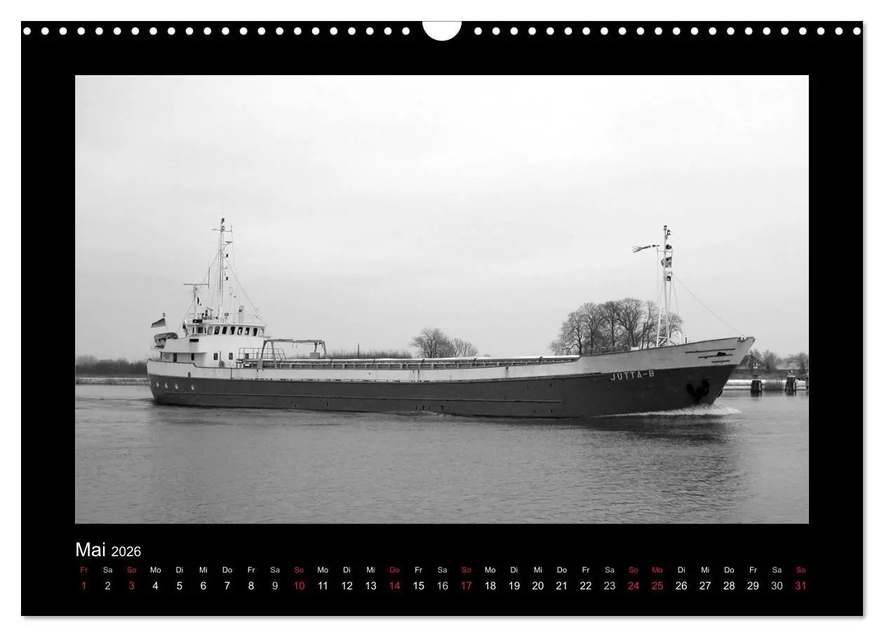 Bild: 9783516145298 | Alte Schiffe (Wandkalender 2026 DIN A3 quer), CALVENDO Monatskalender