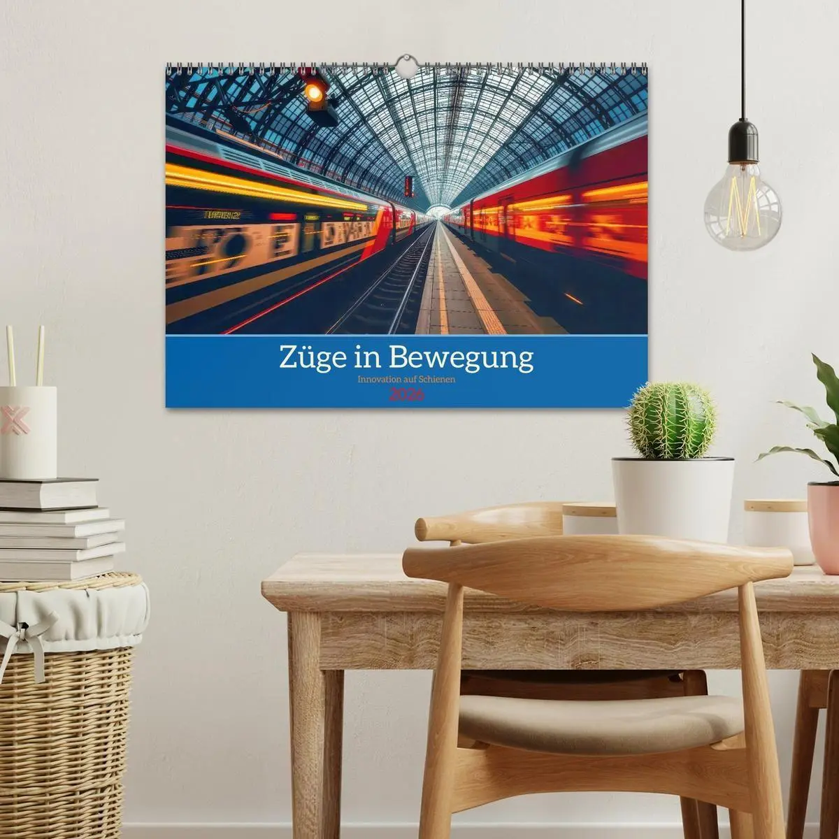 Bild: 9783516695298 | Züge in Bewegung (Wandkalender 2026 DIN A3 quer), CALVENDO...