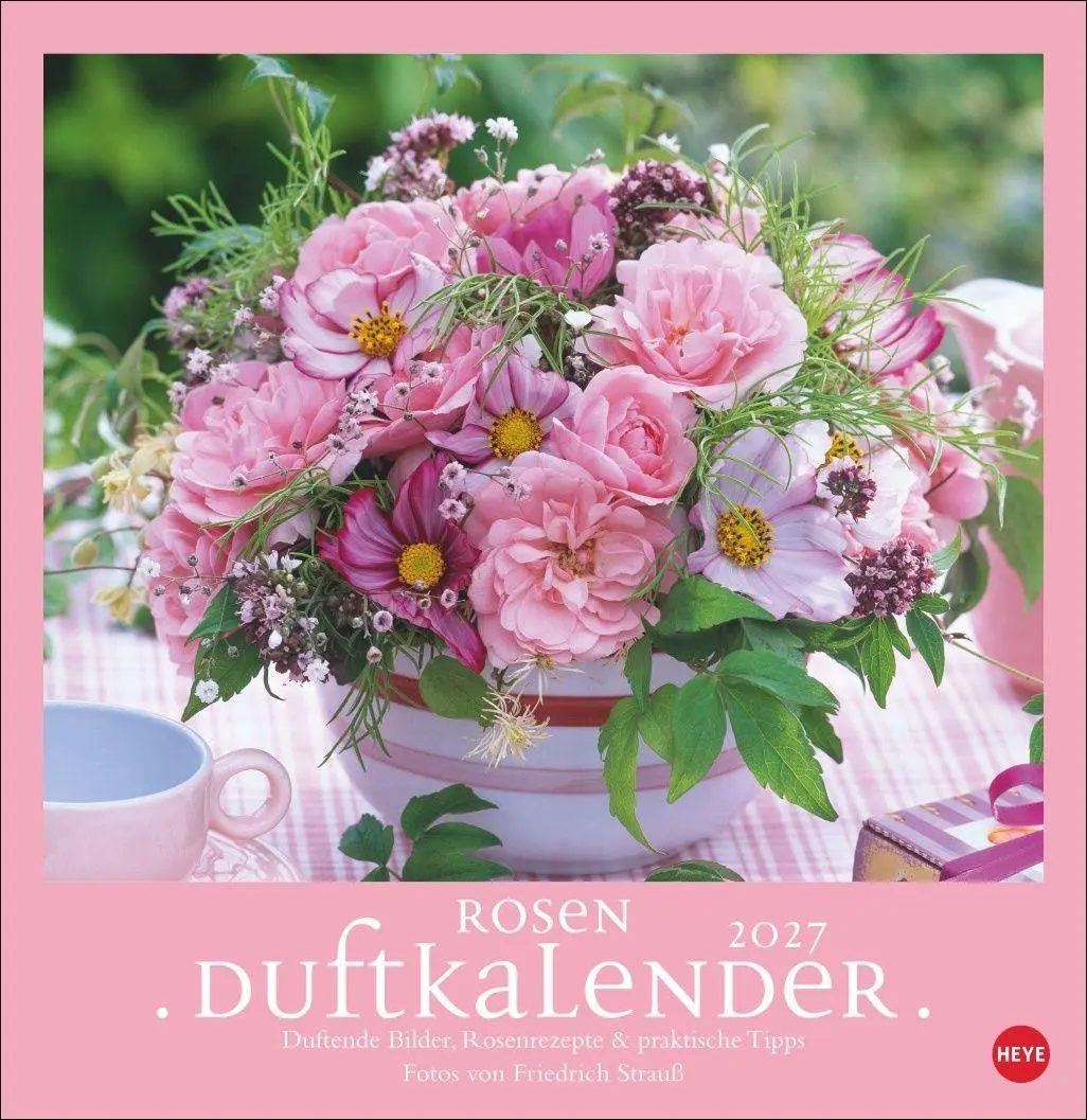 Cover: 9783756415298 | Rosenduftkalender 2027 | Heye | Kalender | Spiralbindung | 15 S.