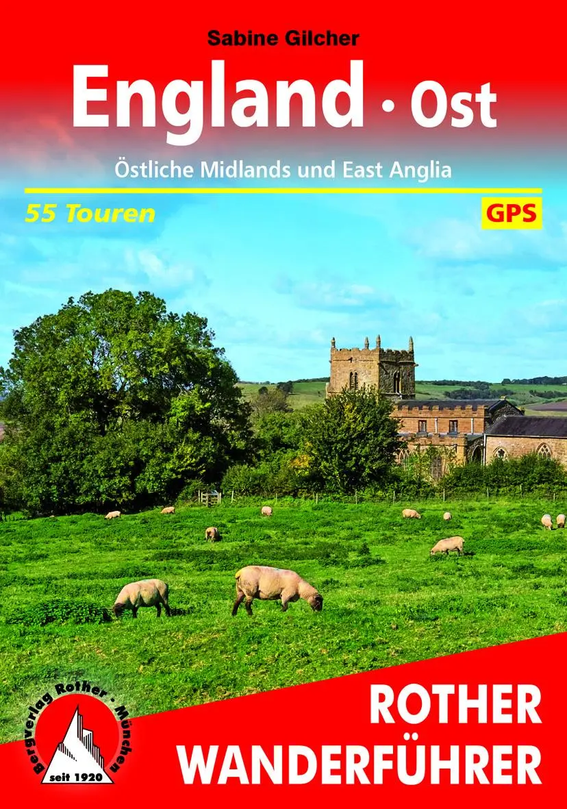 Cover: 9783763345298 | England Ost | Sabine Gilcher | Taschenbuch | Rother Wanderführer
