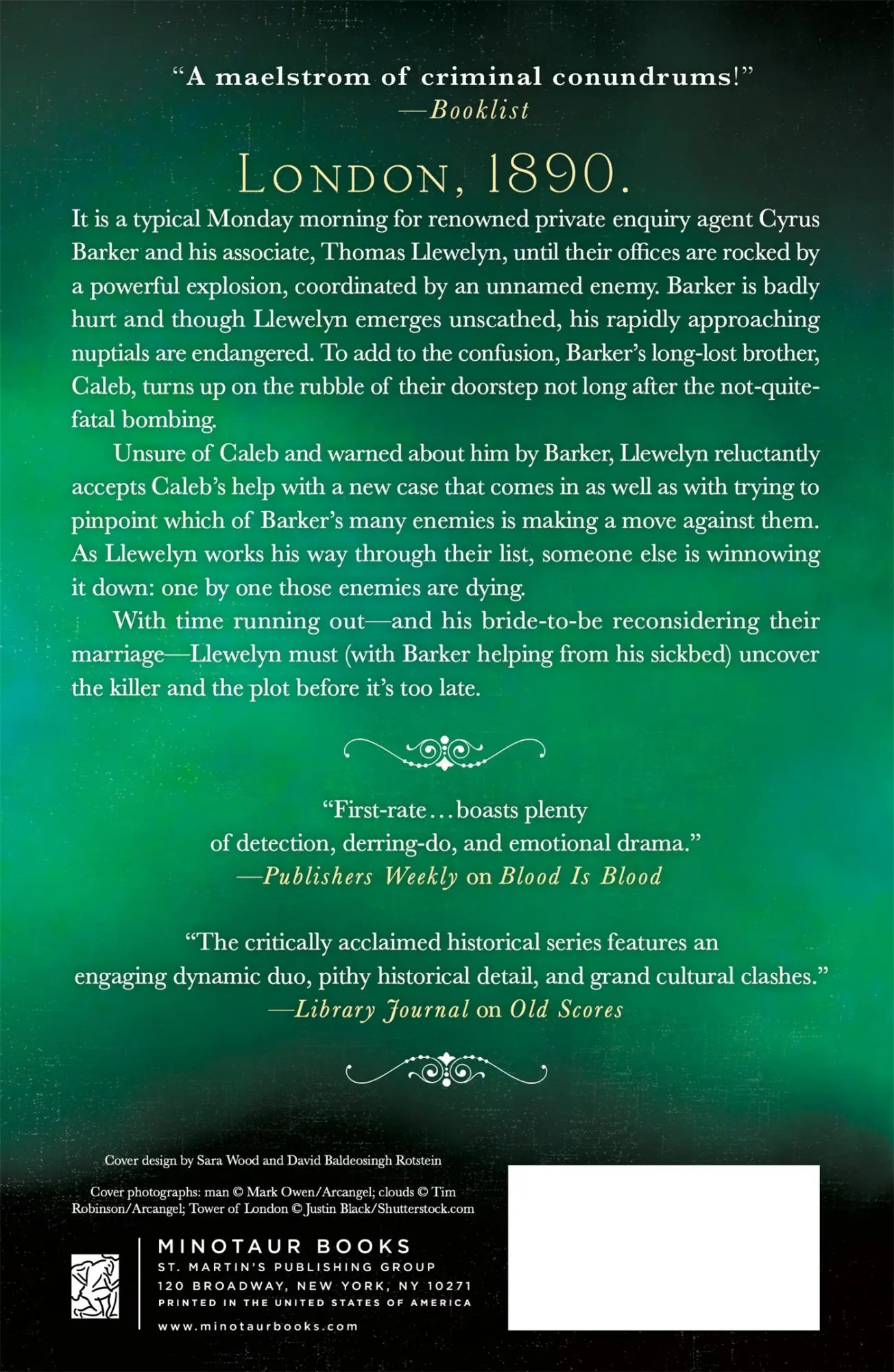 Rückseite: 9781250235398 | Blood Is Blood | Will Thomas | Taschenbuch | Kartoniert / Broschiert