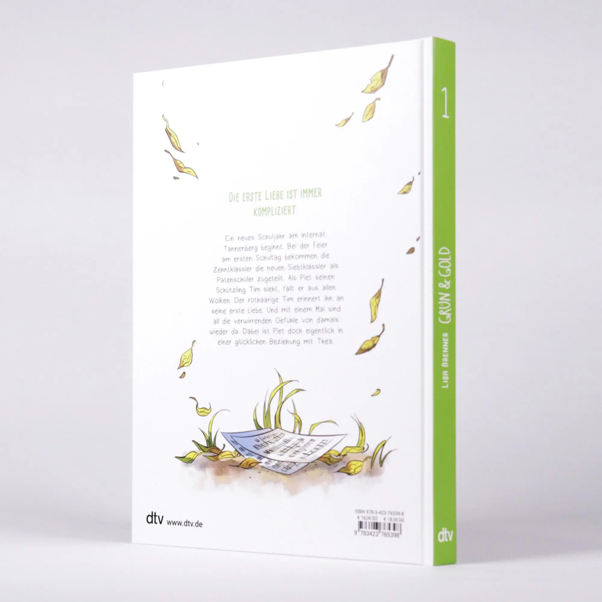 Bild: 9783423765398 | Grün &amp; Gold - Liebe in allen Farben 1 | Lisa Brenner | Buch | 176 S.