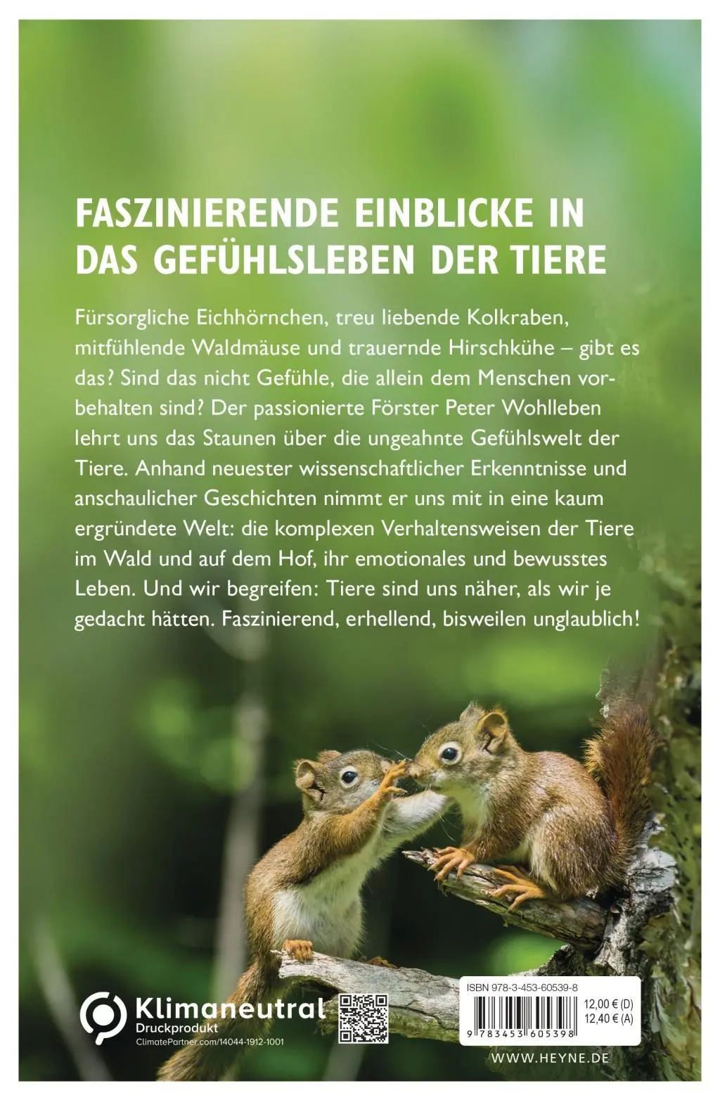 Bild: 9783453605398 | Das Seelenleben der Tiere | Peter Wohlleben | Taschenbuch | 240 S.