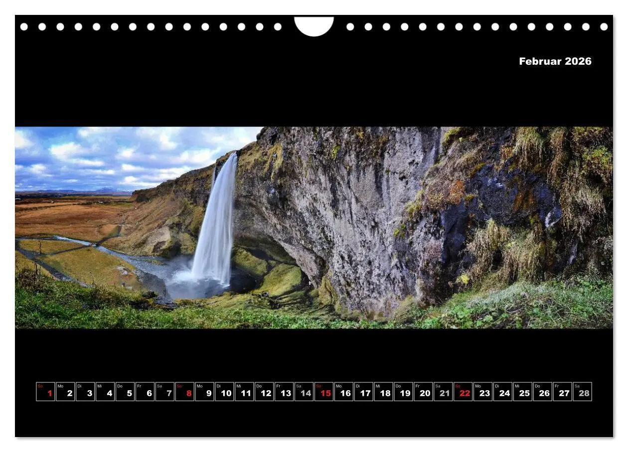 Bild: 9783516135398 | Island 2026 Landschaftspanoramen (Wandkalender 2026 DIN A4 quer),...
