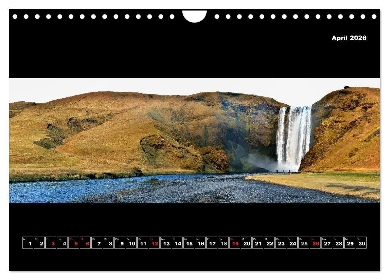 Bild: 9783516135398 | Island 2026 Landschaftspanoramen (Wandkalender 2026 DIN A4 quer),...
