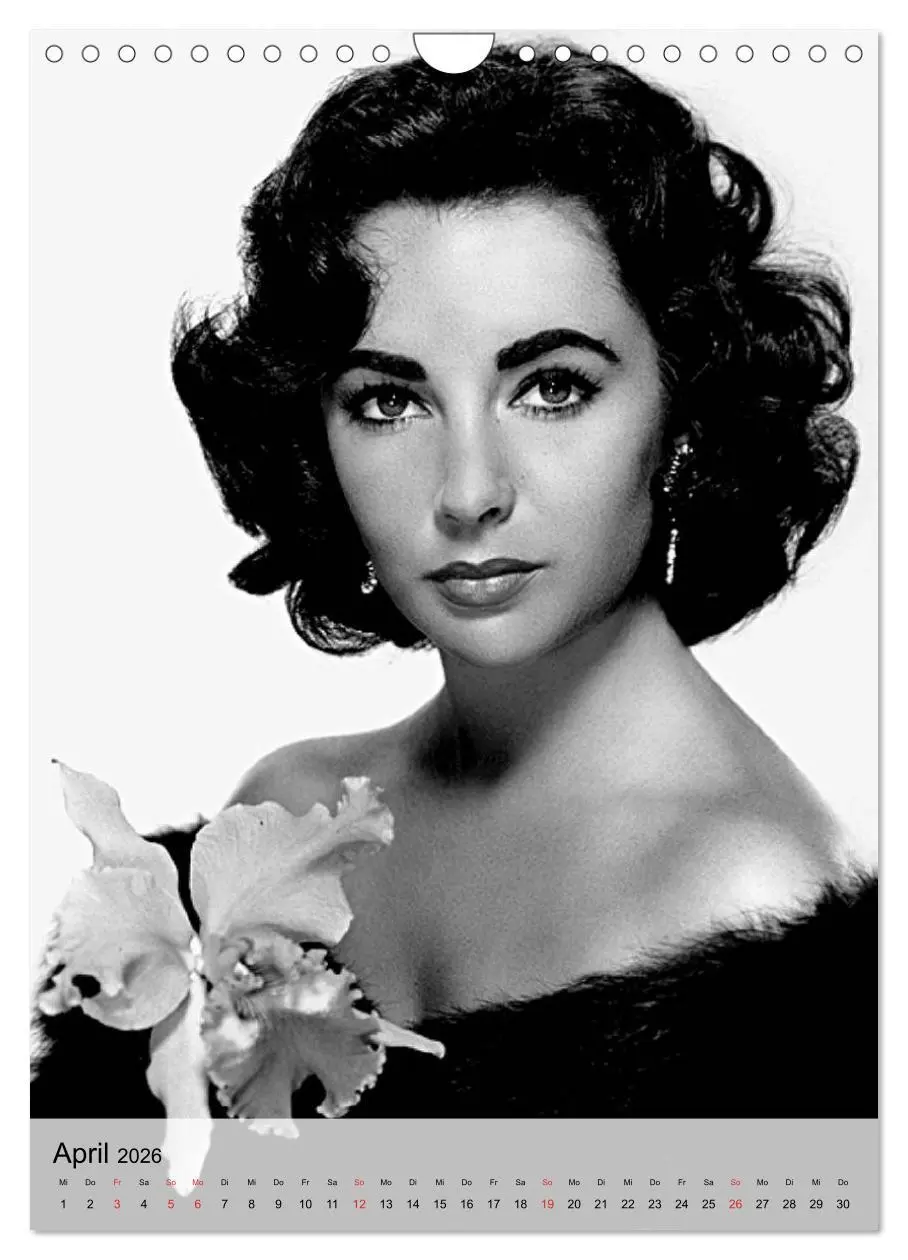 Bild: 9783516445398 | Elizabeth Taylor (Wandkalender 2026 DIN A4 hoch), CALVENDO...