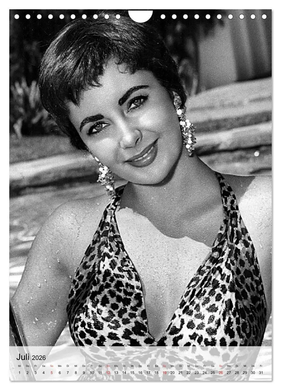 Bild: 9783516445398 | Elizabeth Taylor (Wandkalender 2026 DIN A4 hoch), CALVENDO...