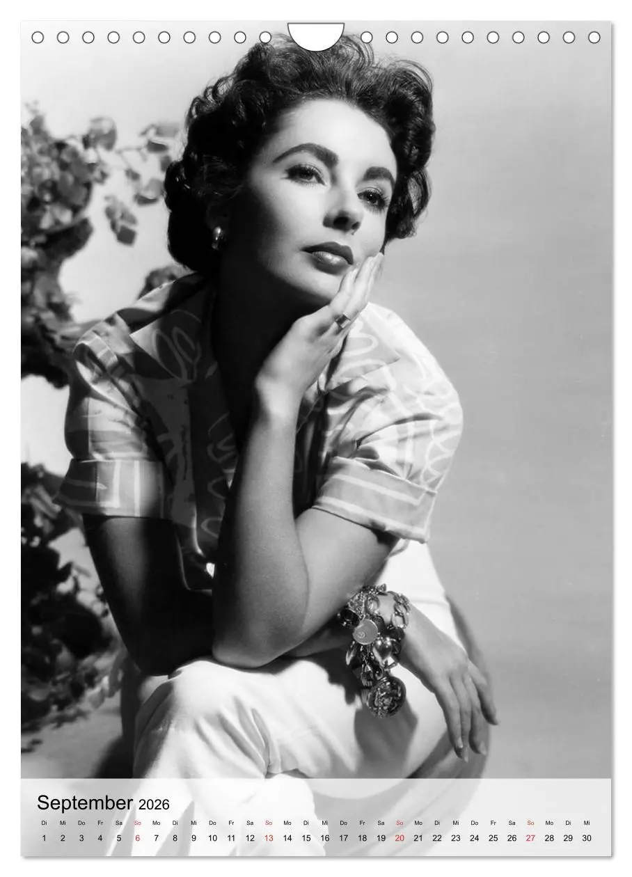 Bild: 9783516445398 | Elizabeth Taylor (Wandkalender 2026 DIN A4 hoch), CALVENDO...