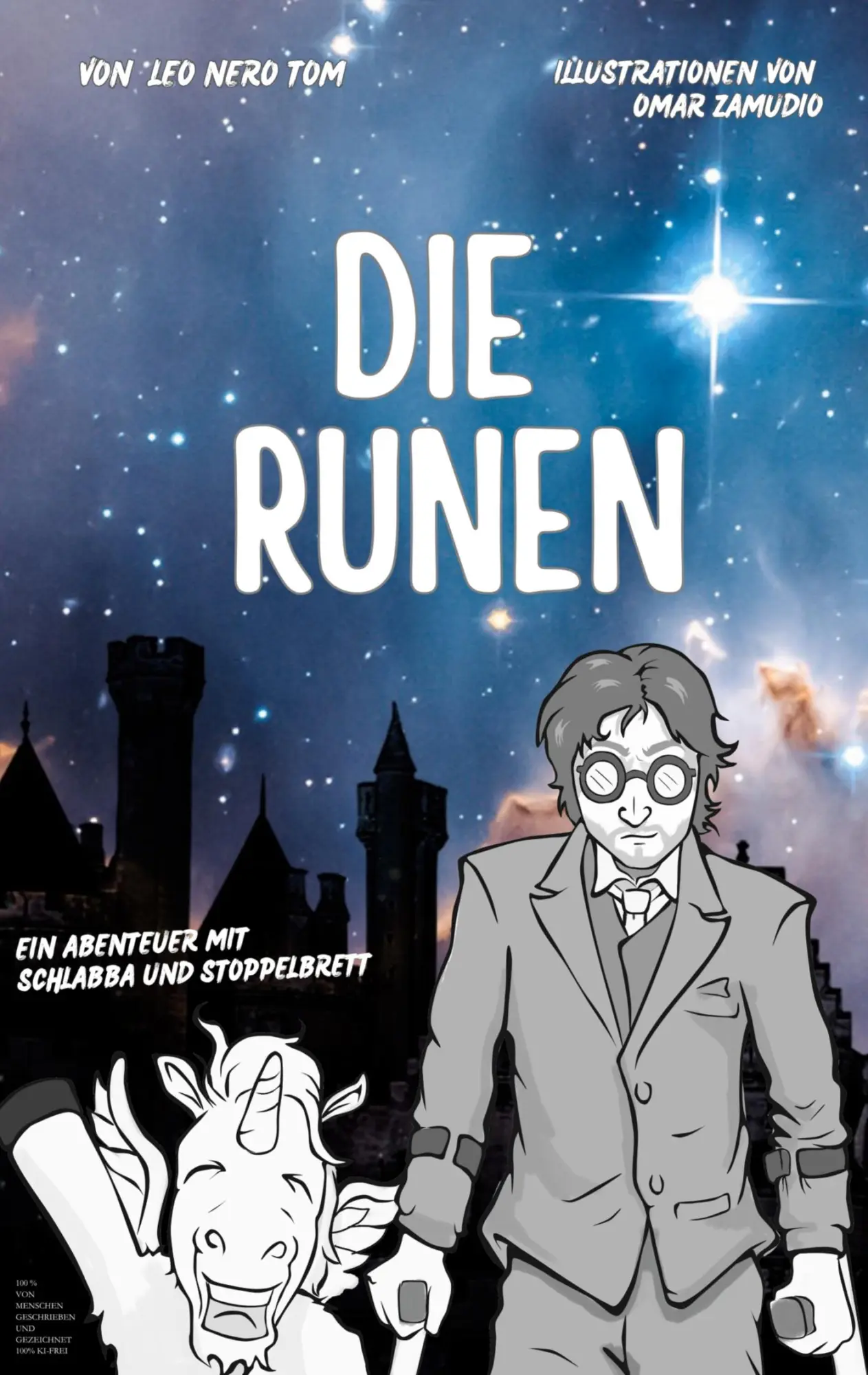 Cover: 9783695195398 | Die Runen | Ein Abenteuer mit Schlabba und Stoppelbrett | Leo Nero Tom