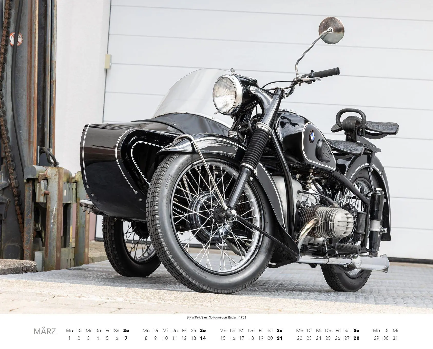 Bild: 9783960585398 | BMW Motorräder Kalender 2027 | Dieter Rebmann | Kalender | 14 S.