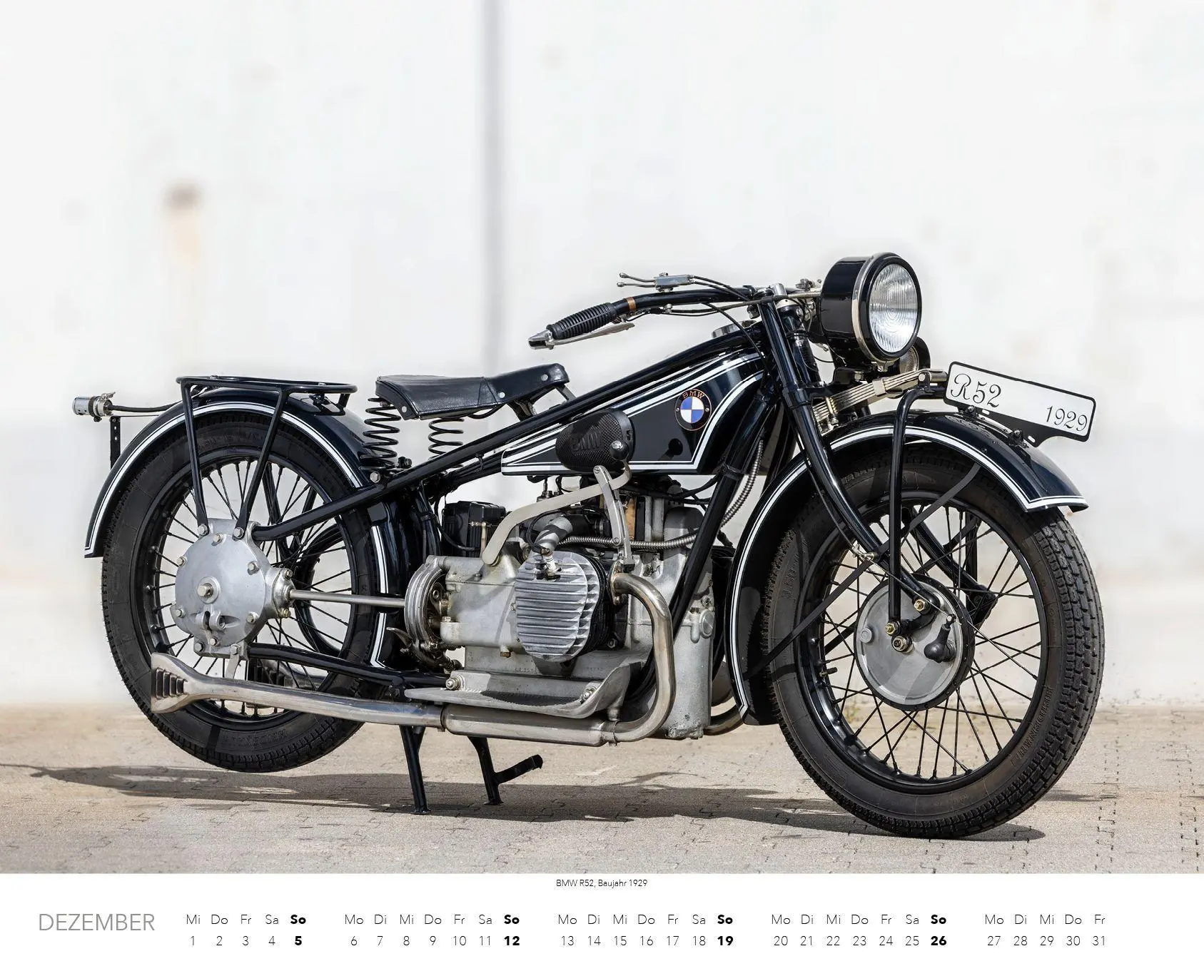 Bild: 9783960585398 | BMW Motorräder Kalender 2027 | Dieter Rebmann | Kalender | 14 S.