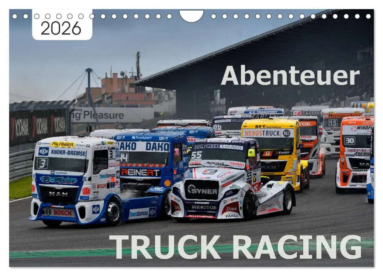 Cover: 9783457895498 | Abenteuer TRUCK RACING (Wandkalender 2026 DIN A4 quer), CALVENDO...