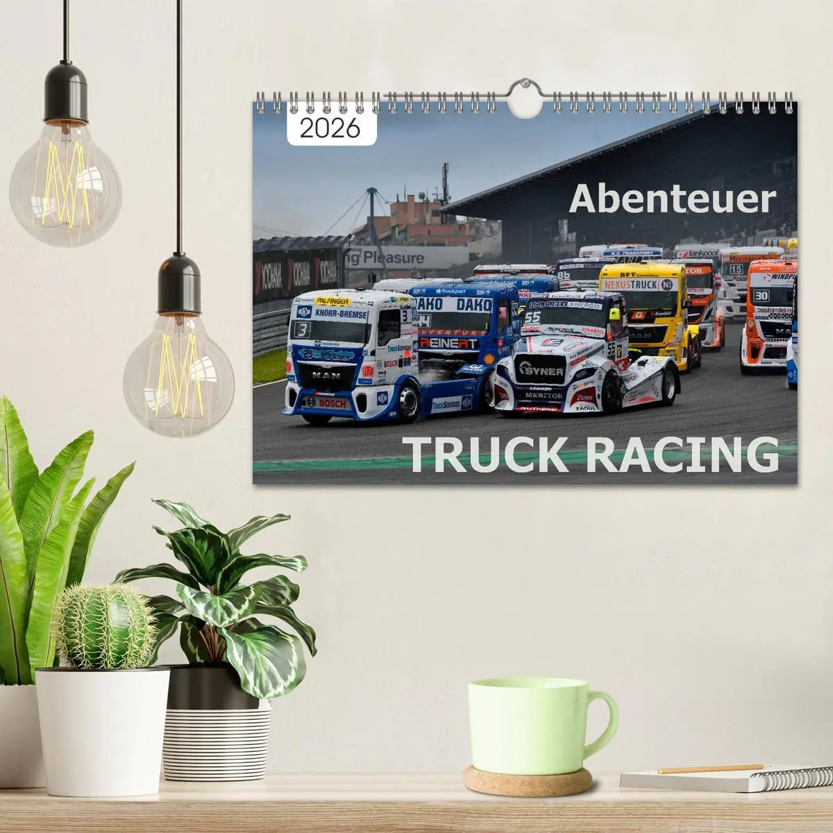 Bild: 9783457895498 | Abenteuer TRUCK RACING (Wandkalender 2026 DIN A4 quer), CALVENDO...