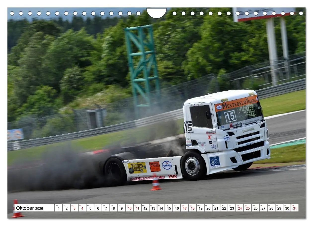 Bild: 9783457895498 | Abenteuer TRUCK RACING (Wandkalender 2026 DIN A4 quer), CALVENDO...