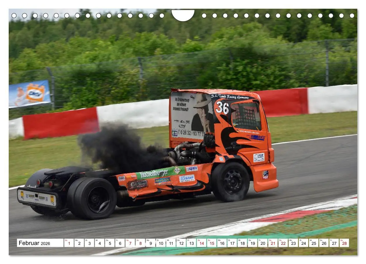 Bild: 9783457895498 | Abenteuer TRUCK RACING (Wandkalender 2026 DIN A4 quer), CALVENDO...