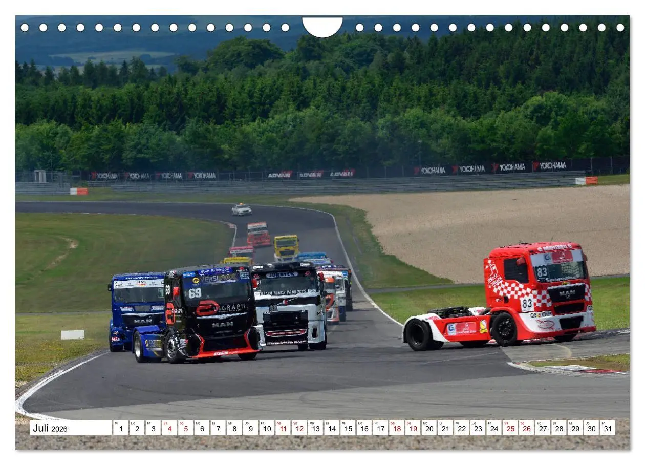 Bild: 9783457895498 | Abenteuer TRUCK RACING (Wandkalender 2026 DIN A4 quer), CALVENDO...