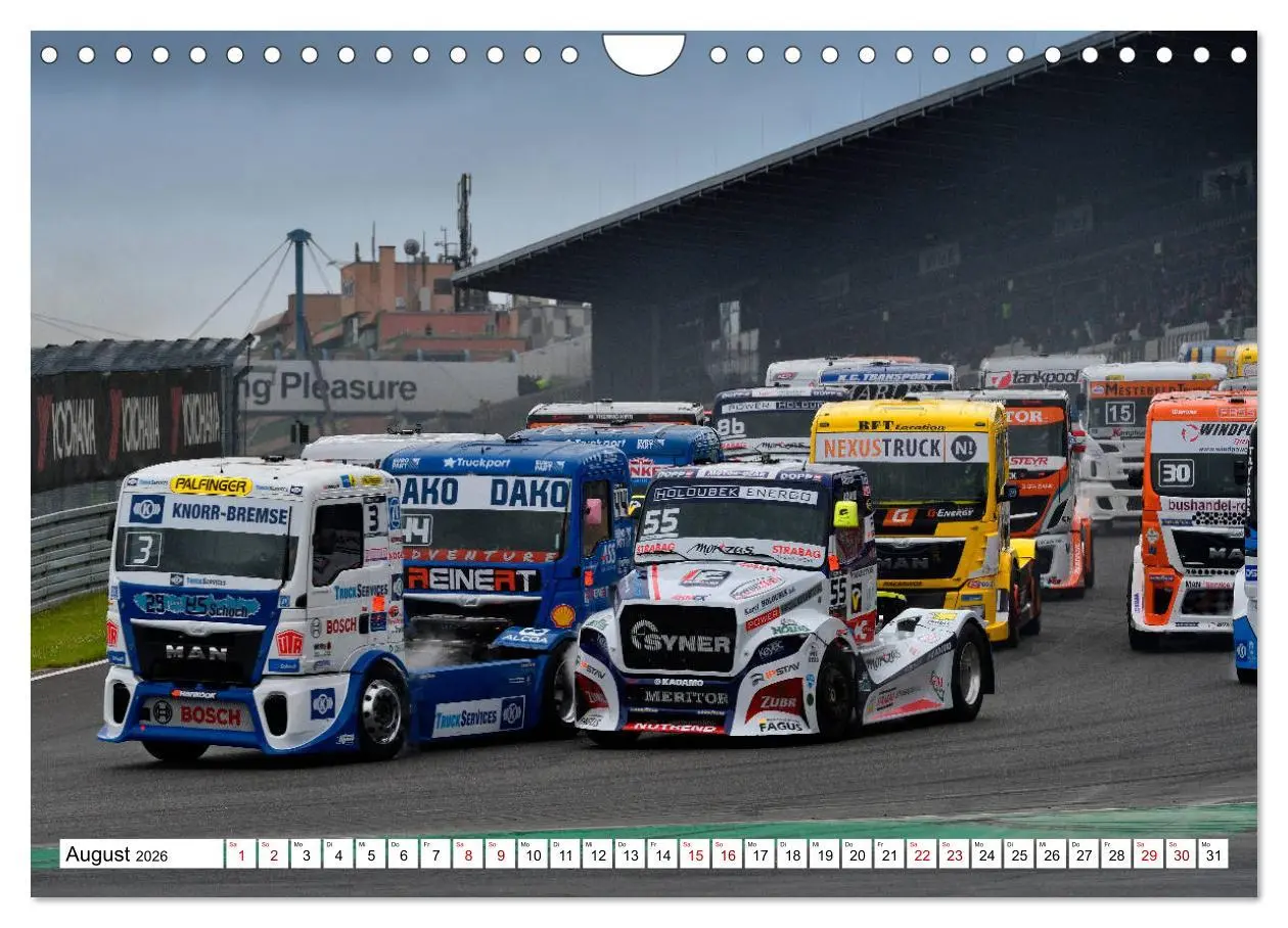 Bild: 9783457895498 | Abenteuer TRUCK RACING (Wandkalender 2026 DIN A4 quer), CALVENDO...