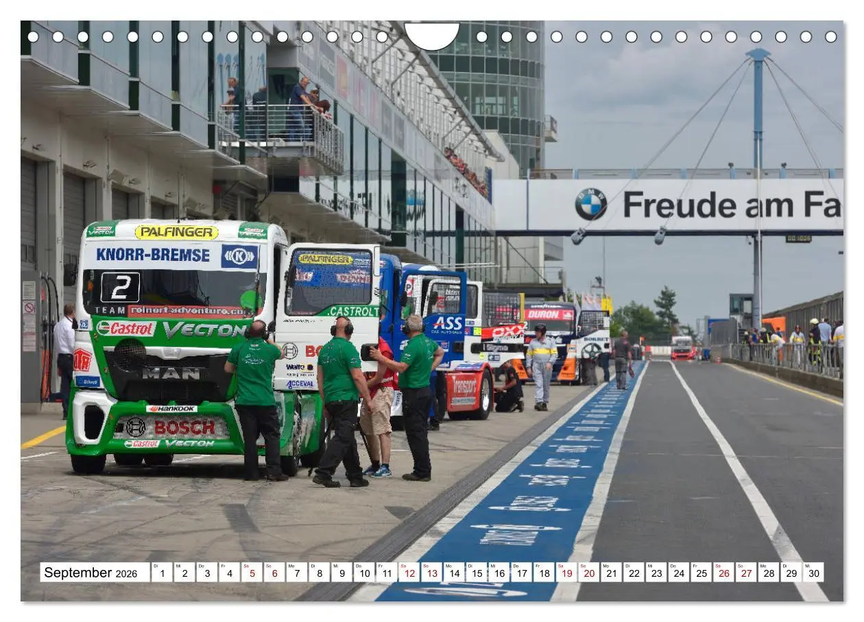 Bild: 9783457895498 | Abenteuer TRUCK RACING (Wandkalender 2026 DIN A4 quer), CALVENDO...